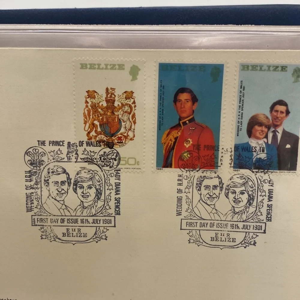 The Royal Wedding of Prince Charles and Lady Di - First Day Cover Bundle